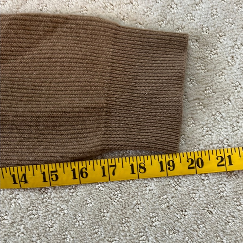 Rag & Bone Tan 100% Cashmere Hoodie Size L - Picture 5 of 5